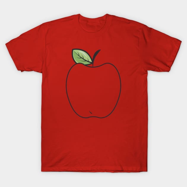 apple T-Shirt by Bravetee